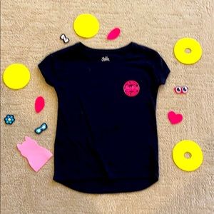 Justice T-shirt size 7/8 for girls.